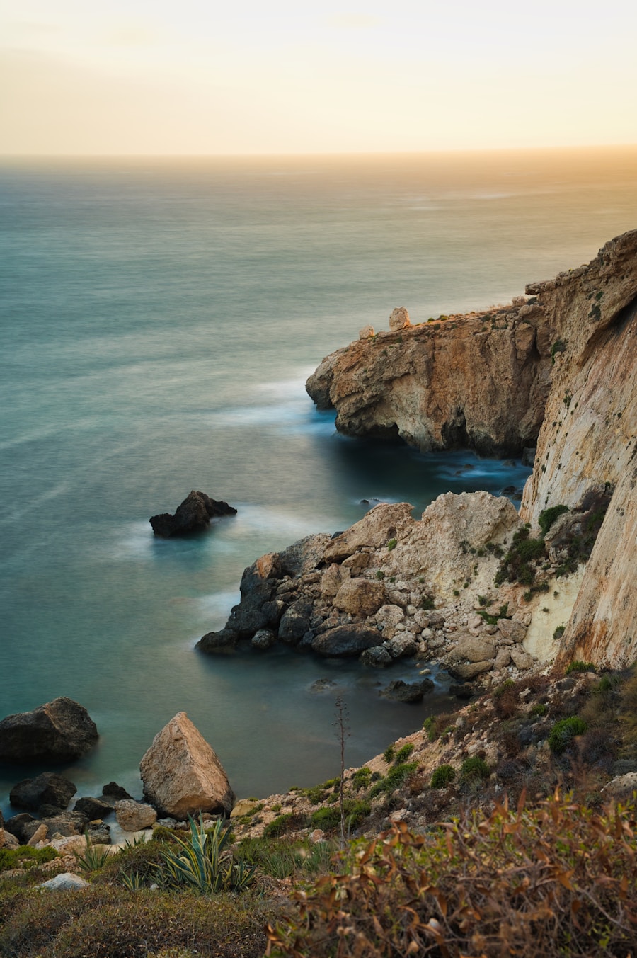 The Mediterranean coast near Anfeh